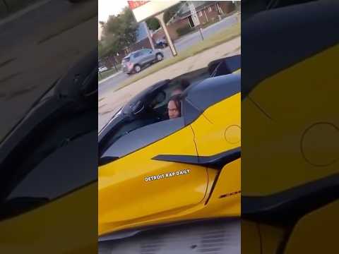 Thumbnail for Michigan QB Bryce Underwood SPOTTED driving around in his Corvette listening to Rio ????????