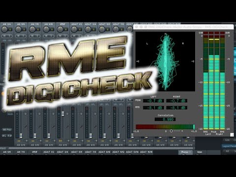 How to connect RME Digicheck