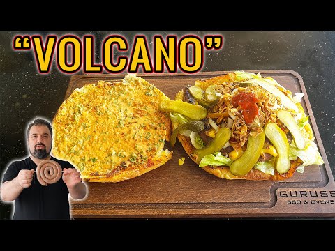 Thumbnail for BİR KARANTİNA HARİKASI "VOLCANO" (Sosisli Volcano Burger) Sosisli Sandviç Tarifleri