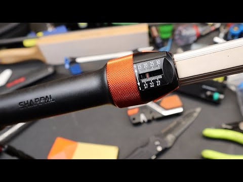 The $35 SHARPAL TRANSFOROD 11-In-1 Adjustable Angle Guided Field Sharpener does it all!