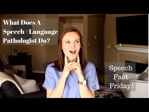 Thumbnail for What does a Speech Language Pathologist do? | Speech Fact Friday