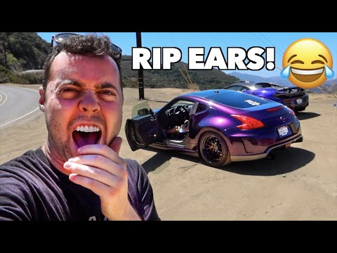 TheSupercarSuspects Nissan 370Z Is SO LOUD It Should Be ILLEGAL!