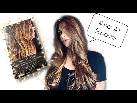 Thumbnail for HOW I TONE HAIR AT HOME- Kristen Ess Signature Hair Gloss- Winter Wheat Light Neutral Blonde Toner