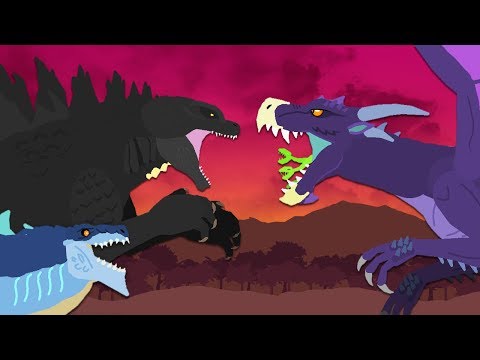Godzilla vs Zilla Jr : The Final Battle (part 3/3) | Godzilla vs Gryphon | DinoMania