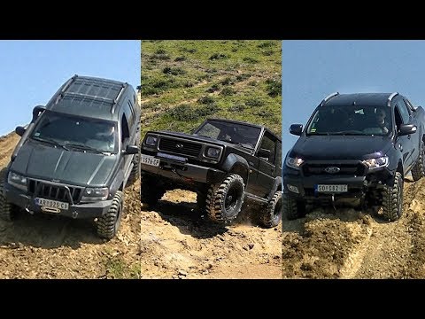 Thumbnail for Jeep Grand Cherokee WJ vs Ford Ranger vs Daihatsu Rocky 1/2