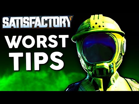 Thumbnail for 20 WORST Tips from 2000 Hours in Satisfactory!