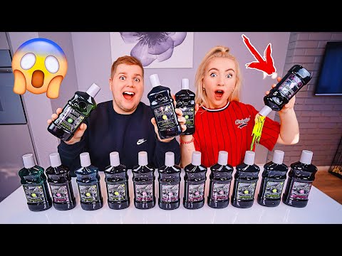 Thumbnail for не выбирай ОПОЛАСКИВАТЕЛЬ ДЛЯ РТА СЛАЙМ ЧЕЛЛЕНДЖ ???? Лизун из случайных ингредиентов Challenge