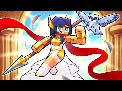 Thumbnail for Playing as the GODDESS ATHENA in Minecraft!