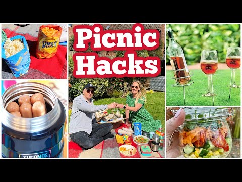 13 CLEVER PICNIC HACKS YOU MUST TRY |  PICNIC IDEAS &amp; TIPS  |  Emily Norris