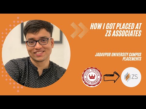 Thumbnail for How I got PLACED at ZS Associates-Campus Placements at Jadavpur University (Batch of 2018)