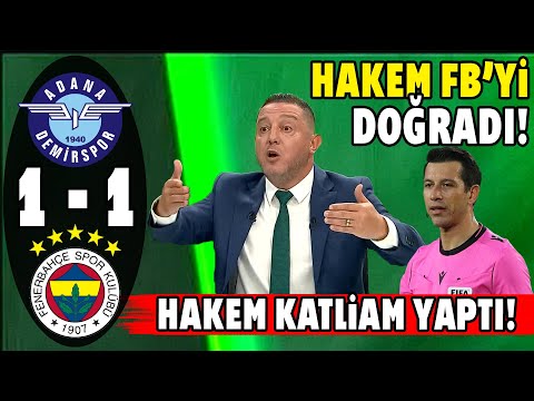 Thumbnail for ''Ali Palabıyık F.Bahçe'yi Doğradı!'' l Adana Demirspor 1-1 Fenerbahçe Maç Sonu Nihat Kahveci Yorum