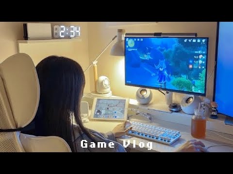 Thumbnail for Game vlog???? | 原神と逆転裁判を遊んだ4日間