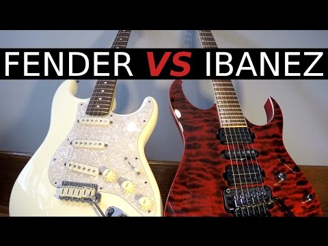 Thumbnail for FENDER vs IBANEZ - Guitar Tone Comparison!
