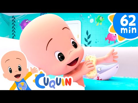Thumbnail for Canción del baño ???? ???? y más canciones infantiles para bebés con Cleo y Cuquín