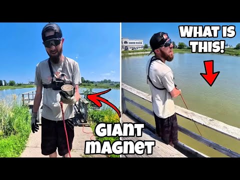 I Thought This Pond Was Empty — Then My Magnet Grabbed THIS!