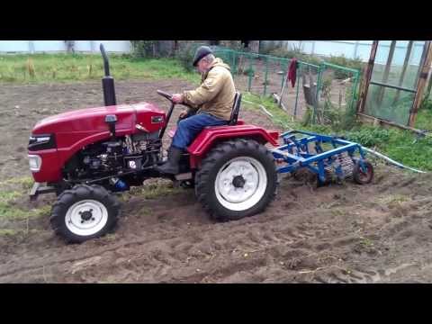 Thumbnail for Минитрактор ХТ-160 с картофелекопалкой