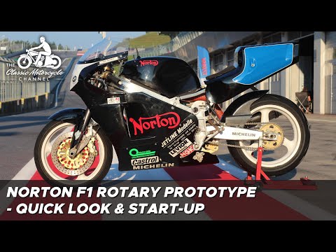 The First Norton F1 Rotary to Leave the Factory - Quick Look & Start-Up