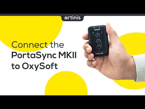 How to connect the PortaSync with OxySoft
