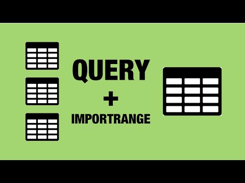 Thumbnail for Centralize Google Sheets tables (QUERY + IMPORTRANGE)
