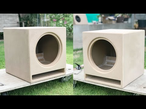 DIY Subwoofer box 10 inch EP.1/2
