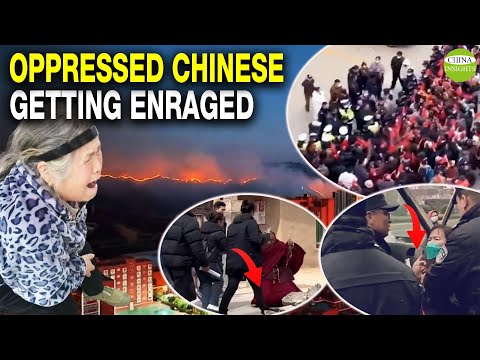 China in Turmoil! Arson, graffiti and more to Protest...people are getting increasingly enrage