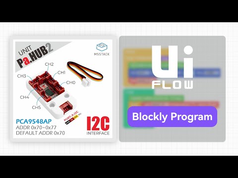 Thumbnail for Unit PaHUB | UIFlow2.0-Unit Programming application