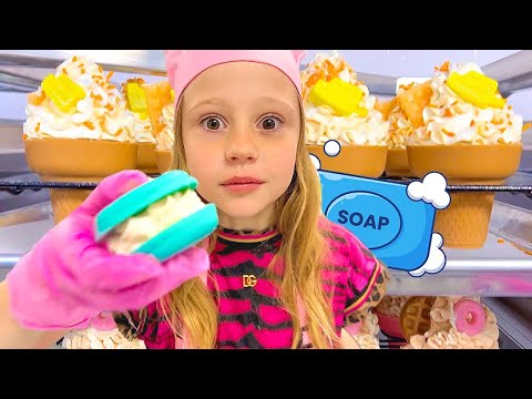 Thumbnail for Nastya shows that washing hands is not boring at all