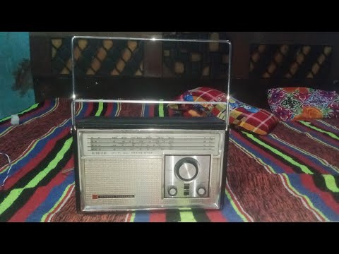 National Panasonic AC-Battery Hi-Fi All Transistor R-441Bfull review and inside manegement #radio