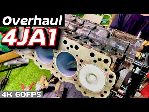 Thumbnail for ประกอบเครื่อง 4JA1 D-max | โอเวอร์ฮอลเครื่องยนต์ โดยละเอียด EP.282 ยางทองอะไหล่ยนต์