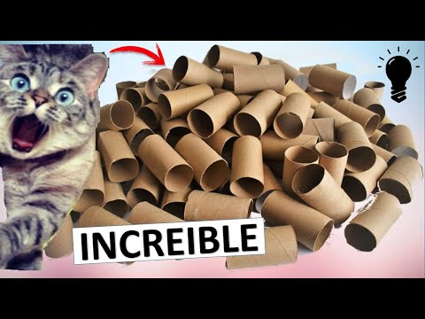 22 Manualidades GENIALES con ROLLOS DE PAPEL HIGIENICO Y TUBOS DE CARTON ???? IDEAS CON RECICLAJE ♻