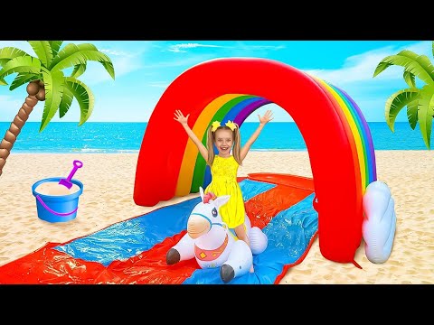 Sasha y divertidas actividades de verano para niños
