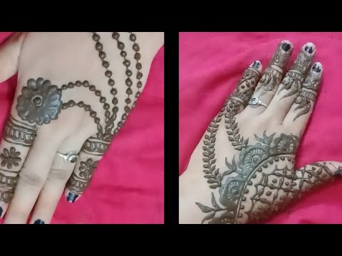 ????????♥️ trending back hand mehndi design ????????♥️