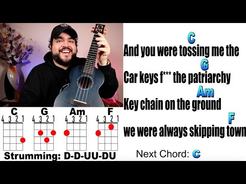 ALL TOO WELL *10 Minute Version* - Taylor Swift (Ukulele Cover &amp; Play Along)