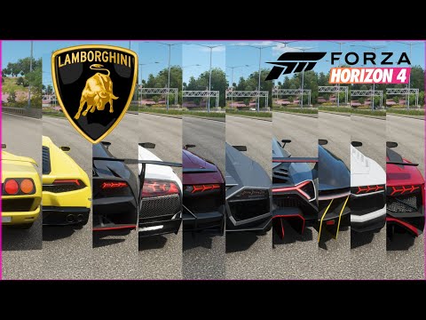 Thumbnail for Forza Horizon 4 - Top 10 Fastest Lamborghini cars | Speed Battle
