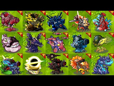 PVZ 1 Fusion 2.7 Challenge!! 1 Commander Storm Gatling vs 5 Plant Fusion Ultimate - Who Will Win?