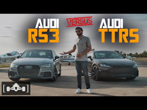 Thumbnail for 2020 Audi TTRS vs. Audi RS3 | Keeping it in the Family
