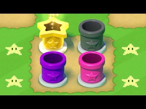 Super Mario Run - All 4 Secret Pipe Courses