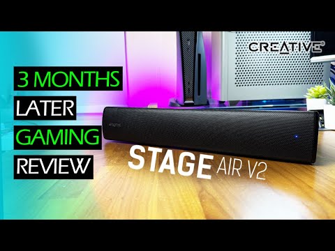 Thumbnail for This $50 Budget Wireless Soundbar is SOOO GOOD for Gaming - Creative Stage Air V2