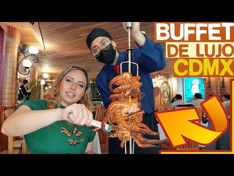 BUFFET en la CDMX - Come todos los PLATILLOS GOURMET que puedas
