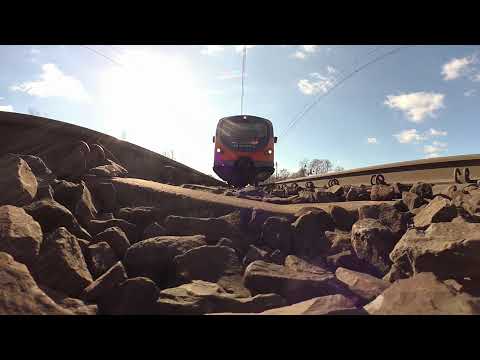 360° camera under train (4K) EN57-2017 REG70404 #polregio