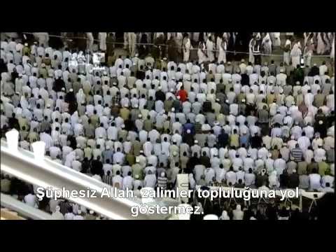 Thumbnail for Maide Suresi Kabe İmamı Sudais Türkçe Altyazılı Mealli