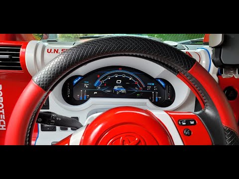 SkyroninFJ Carobotor Digital Dash Install and Test