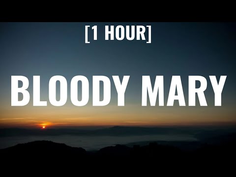 Lady Gaga - Bloody Mary [1 HOUR/Lyrics] (Sped Up) | Wednesday [TikTok Song]