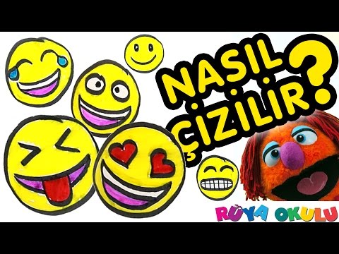 Nasıl Çizilir? - Emoji - Çocuklar İçin Resim Çizme - RÜYA OKULU