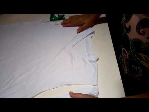 Como diminuir uma blusa de malha m para uma p