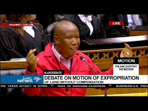 Malema hits out at Lekota over the land issue #LandDebate