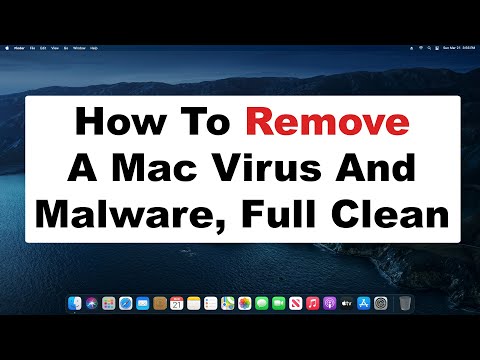 Thumbnail for How To Remove A Mac Computer Virus, Malware, Spyware, Maintenance, And Cleaning 2021