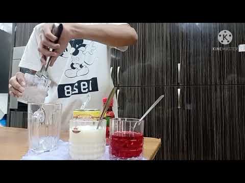 Air sirap bandung 3 layer.