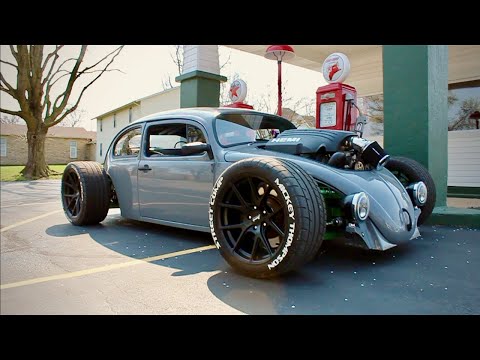HEMI powered VW Beetle, A Real Life Hot Wheels! The HEMI BUG