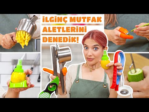 Thumbnail for İlginç Mutfak Aletlerini Denedik! Üşenmedik, Tam 15 Ürünü Test Ettik! Gerekliler mi? Gereksizler mi?